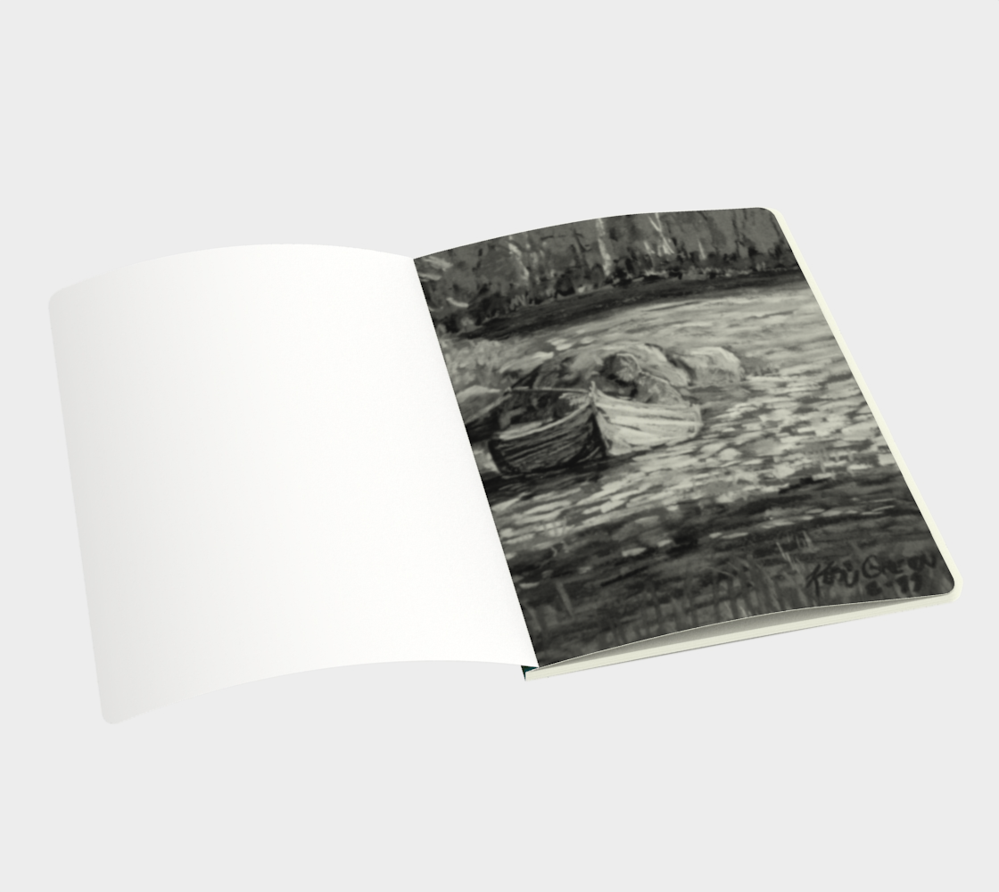 Pelican Lake Large Notebook