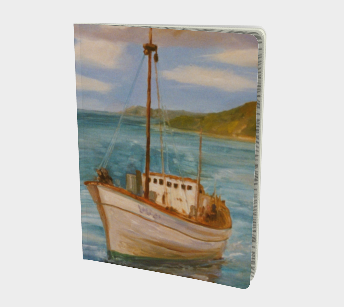 Boat Large Notebook
