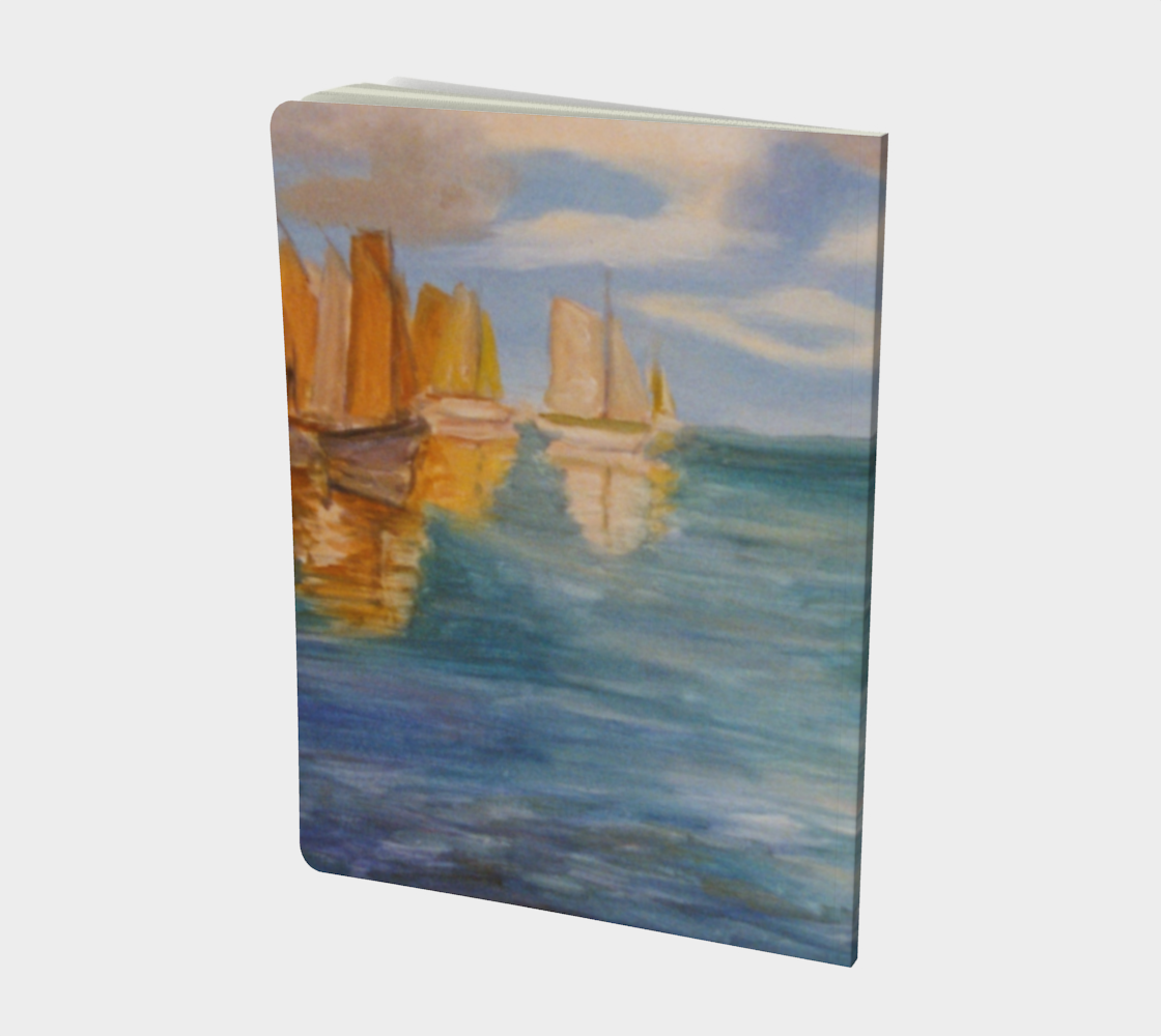 Boat Large Notebook
