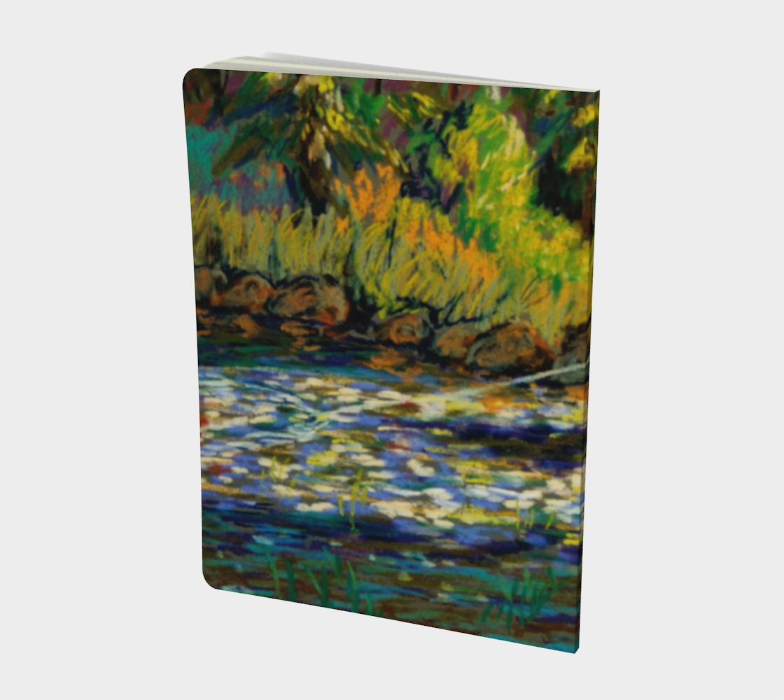 Pelican Lake Large Notebook