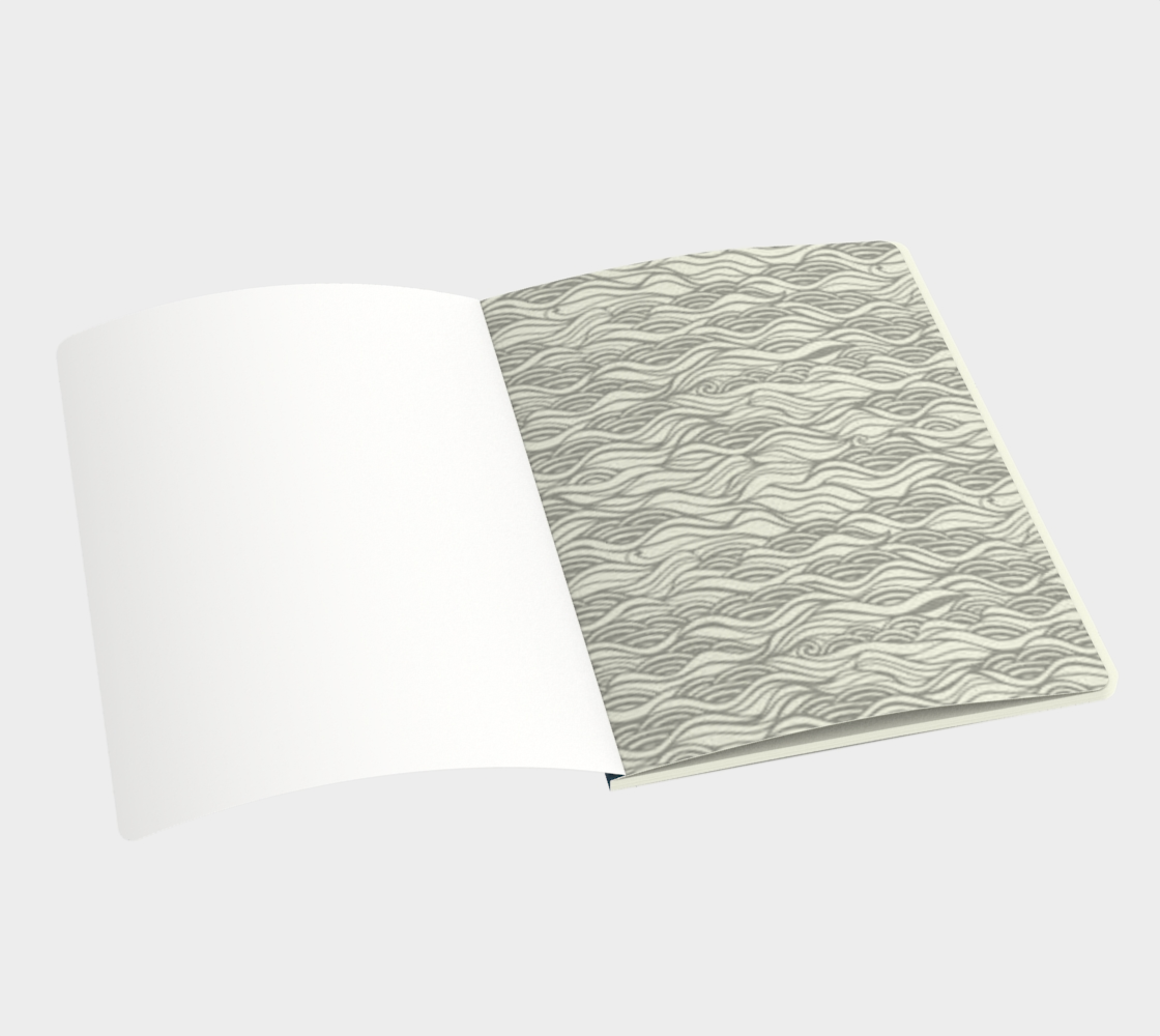 Boat Large Notebook