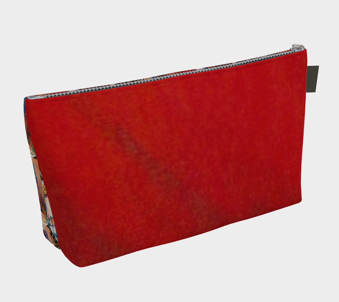 African Woman Makeup Bag