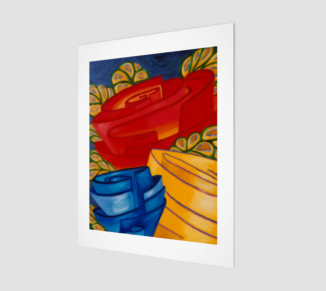 Flower Pop 11" x 14" Art Print