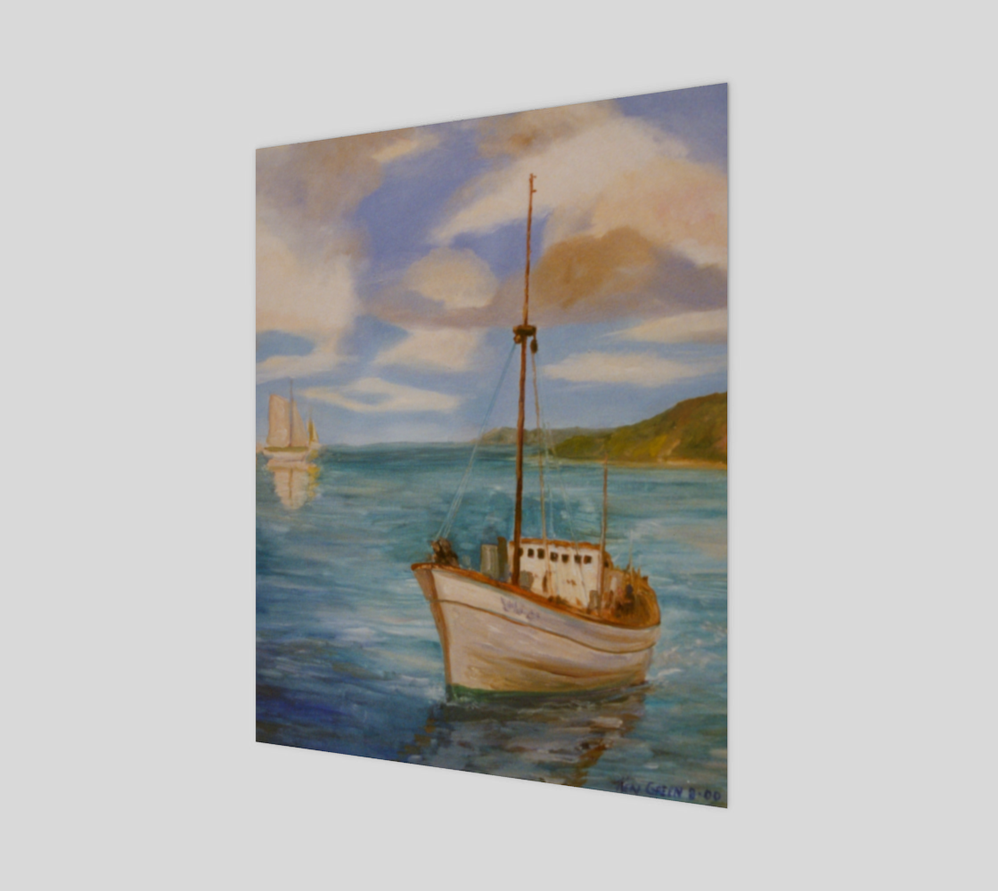 Boat Poster 16" x 20"