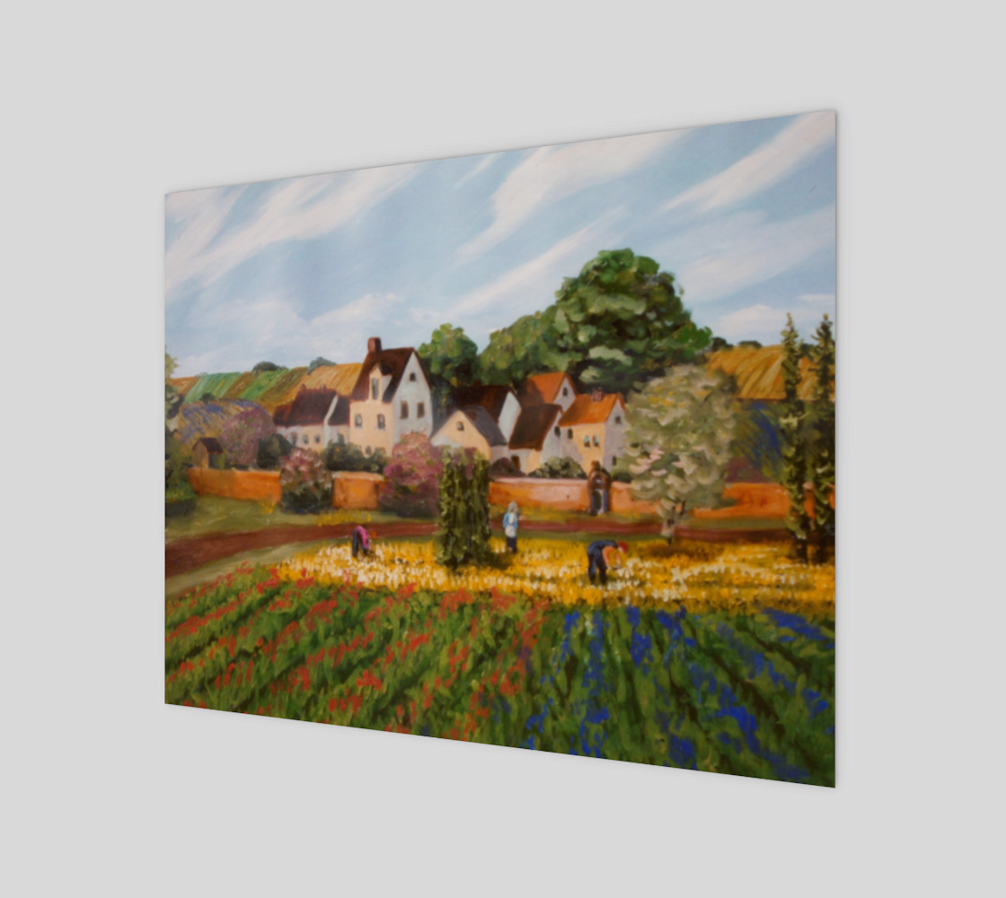 Village Poster 14" x 11"